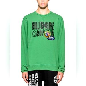 Billionaire Boys Club Decorated Logo Crewneck Sweatshirt (L) BBC